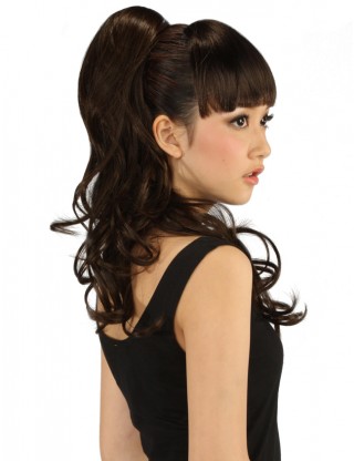 Wigs2you 馬尾 高檔馬尾假髪 女長卷髪 時尚甜美綁式爪夾式梨花髪辮WS-5013-CB